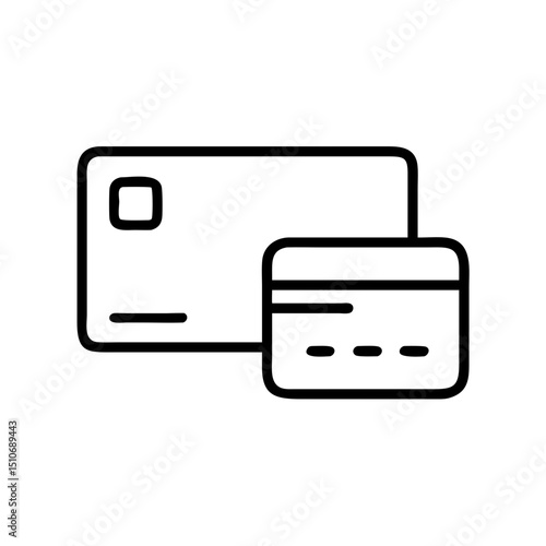 credit card payment icon design