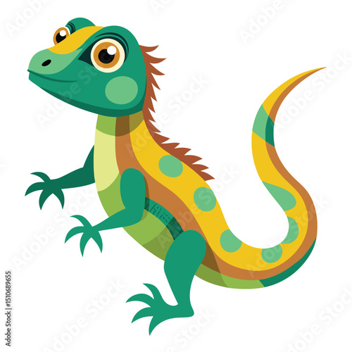 lizard vector image on white background