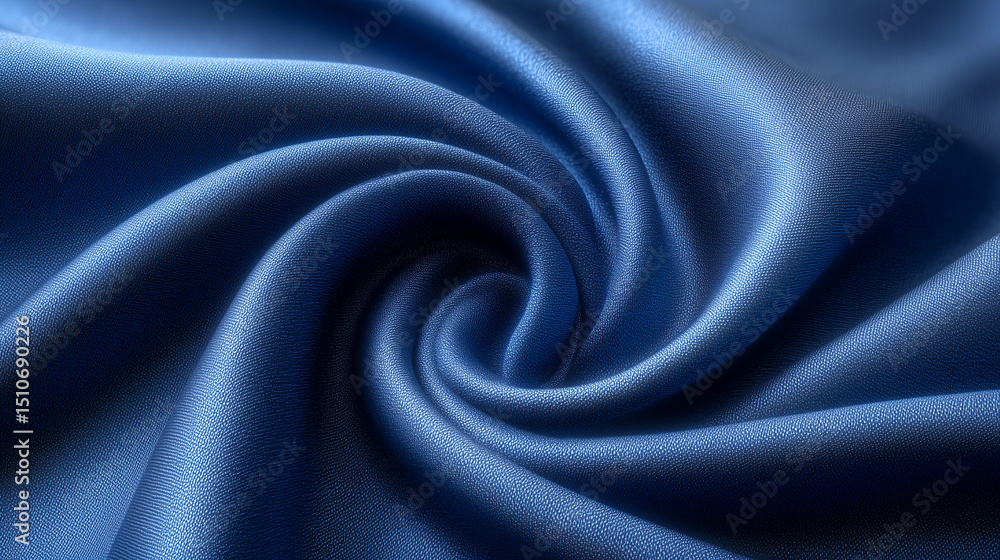 Obraz premium blue satin background
