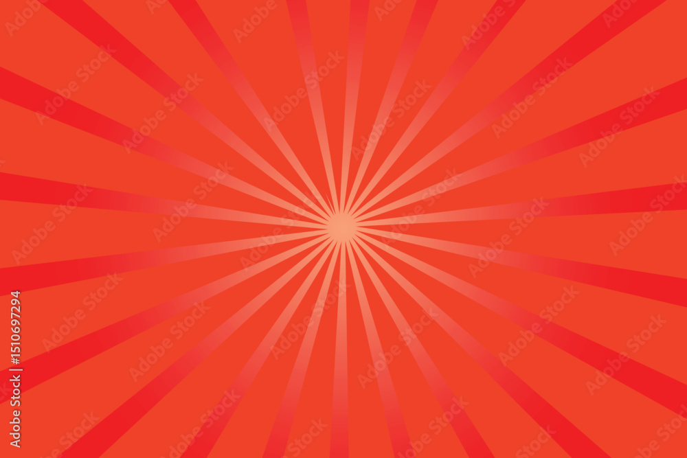 Bright red star burst background Bright red star burst background