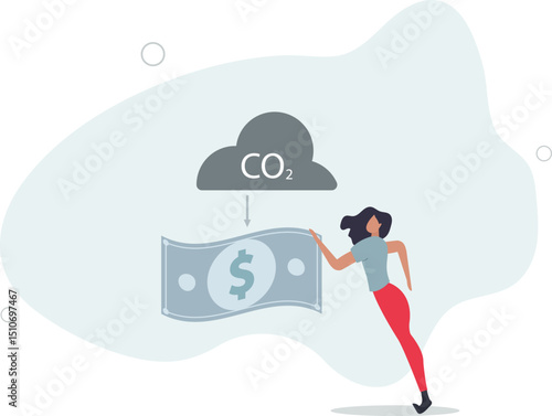 sustainable lifestyle concept. caring for the environment. character life .