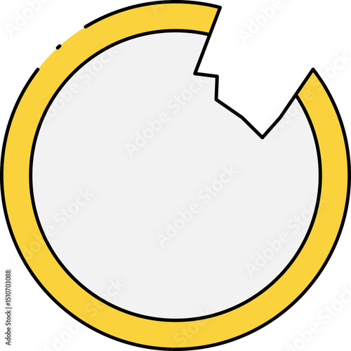 Mirror single icon vector illustration