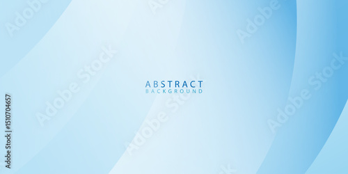 Blue color background abstract art vector illustration in wave shape