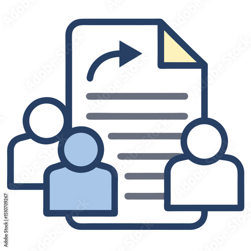 Team collaboration document sharing workflow process