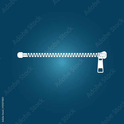 Zipper trendy artwork glorious abstract vector illustration colorful practical design