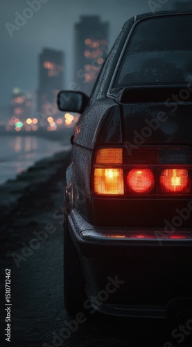 Wallpaper Mural night traffic light Torontodigital.ca