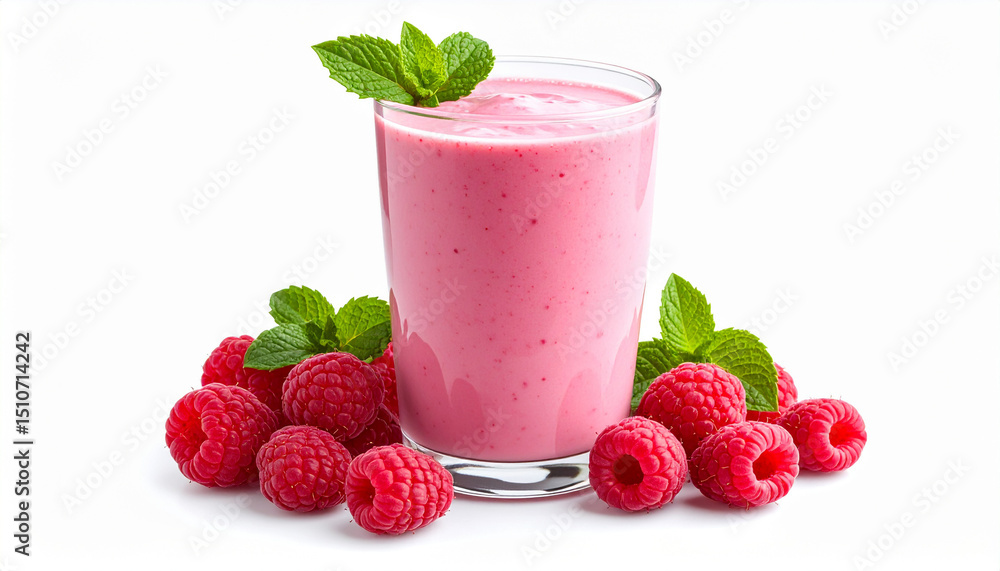 Refreshing Raspberry Smoothie in Glass Isolated on White Background – Healthy Summer Drink
Refreshing Raspberry Smoothie in Glass Isolated on White Background – Healthy Summer Drink