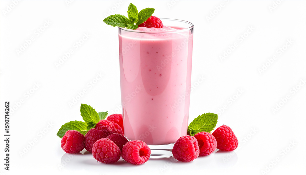 Refreshing Raspberry Smoothie in Glass Isolated on White Background – Healthy Summer Drink
Refreshing Raspberry Smoothie in Glass Isolated on White Background – Healthy Summer Drink