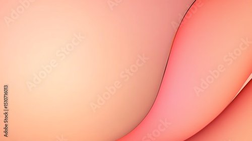 Abstract peach and coral gradient background
