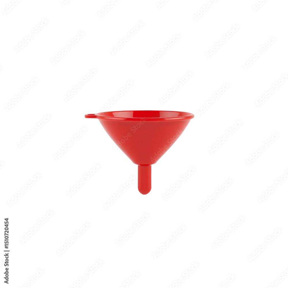 Fototapeta premium red toilet bowl with transparent background PNG and JPEG image 