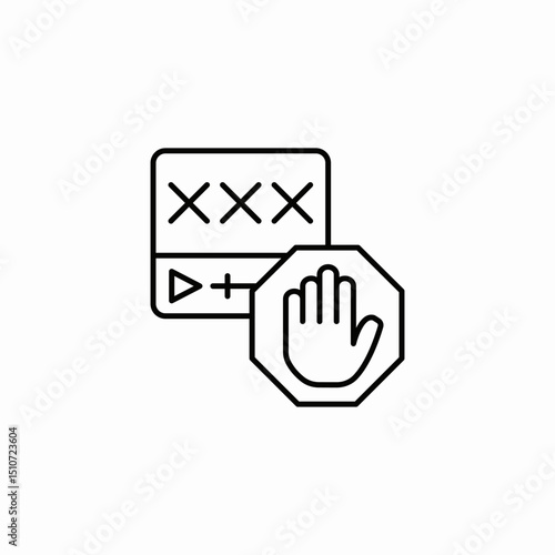 user controls icon sign vector