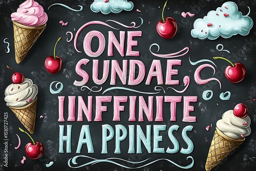 A dreamy summer-themed design with 