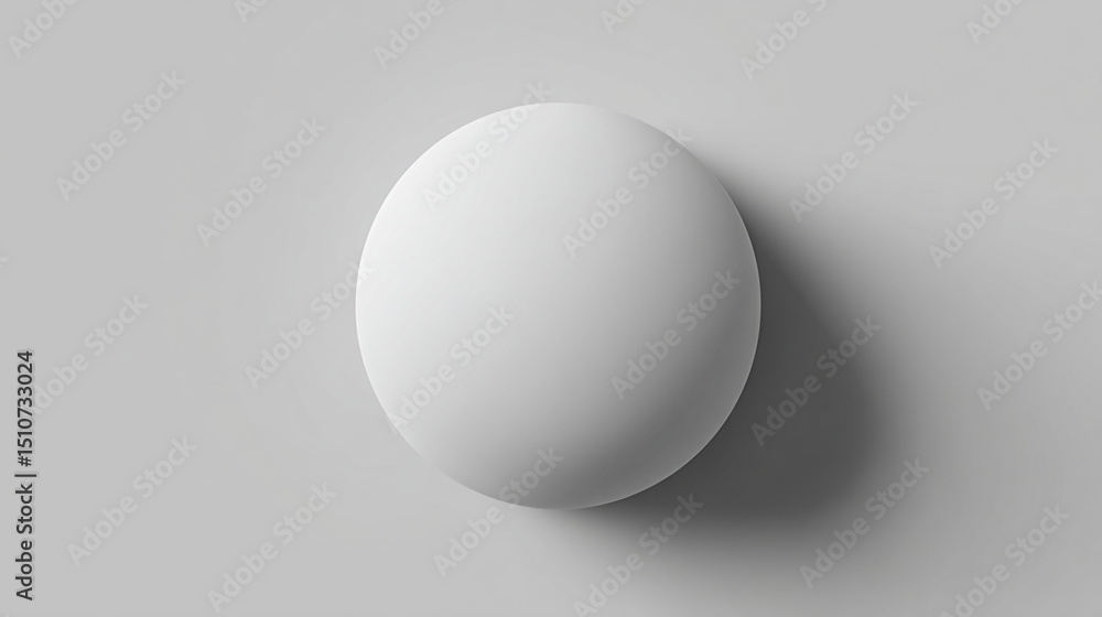 white sphere on neutral gray background, soft shadow, minimal design, 3D render style
white sphere on neutral gray background, soft shadow, minimal design, 3D render style