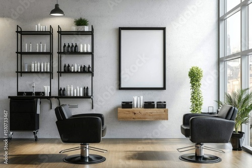 Ideal styling mockup for salon inspirations and interior design ideas.