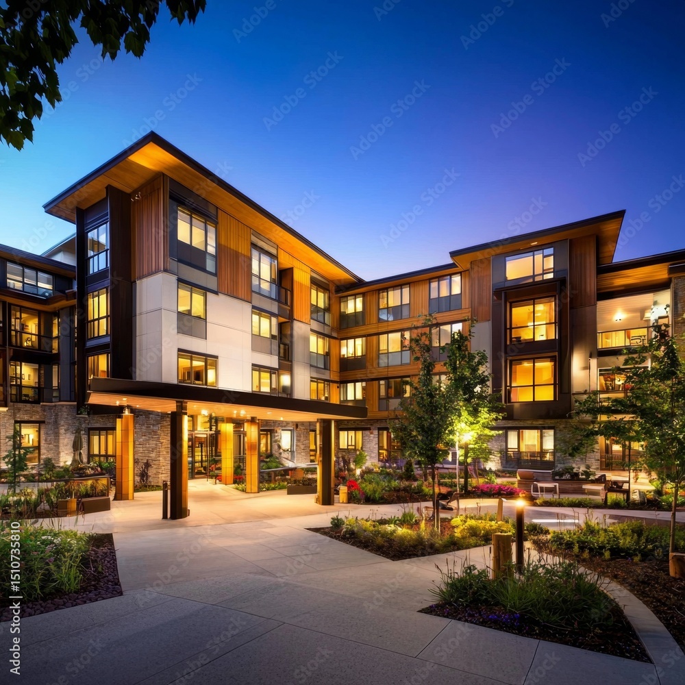 Comfortable living spaces promoting independence and social interaction. Comfortable living spaces promoting independence and social interaction.