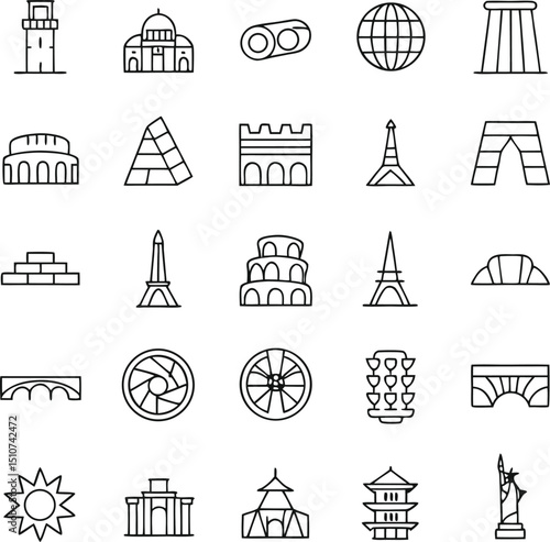 seamless pattern of science and education