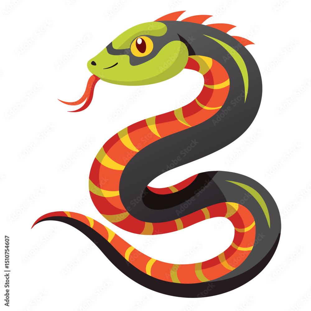 paithon vector image on white background paithon vector image on white background