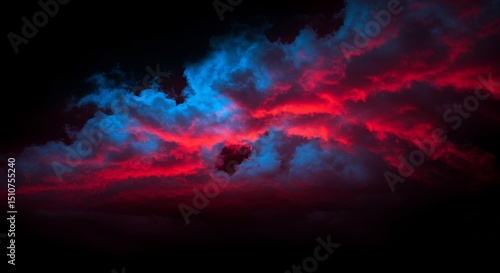 Dramatic Clouds at Night