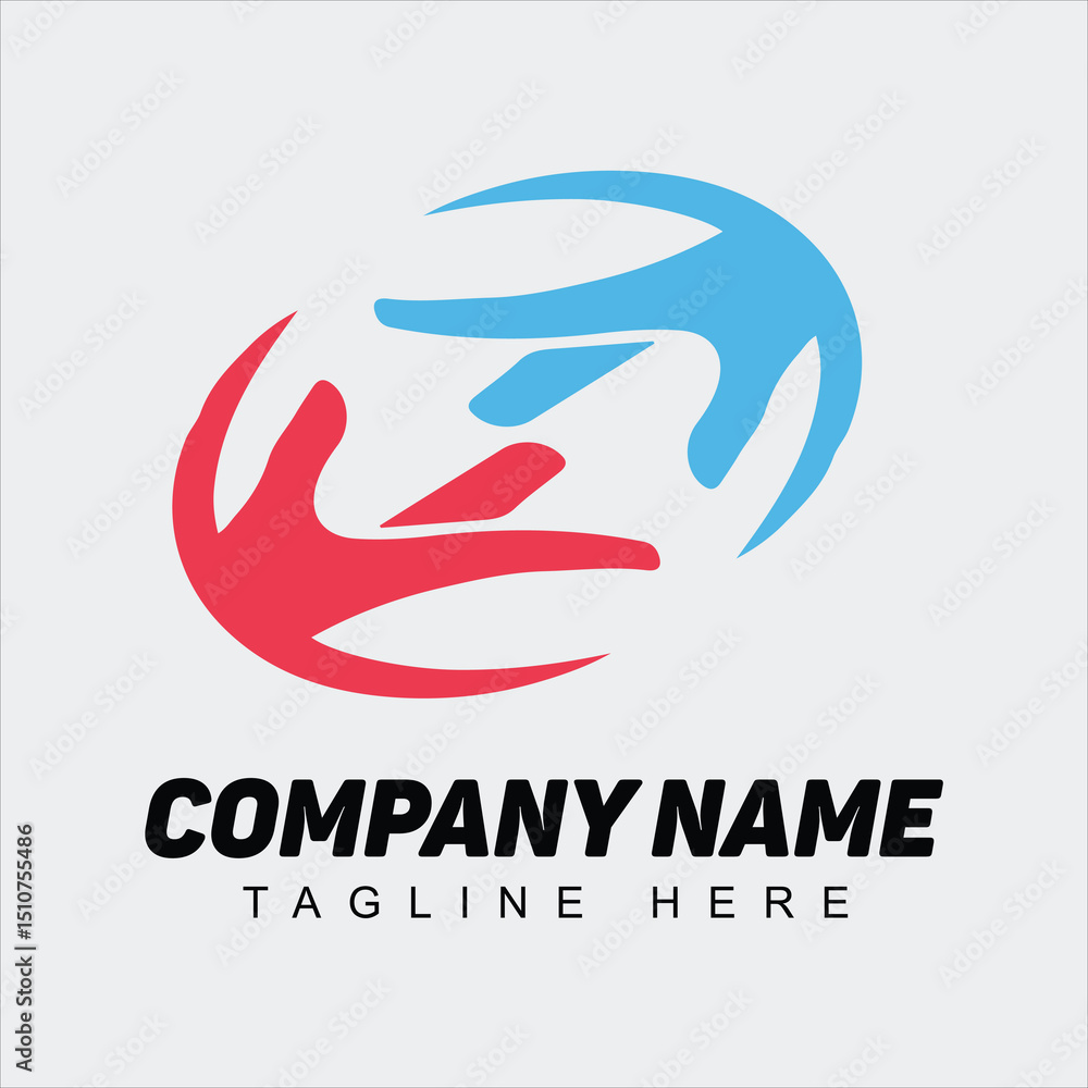 Fototapeta premium Creative professional logo artwork create