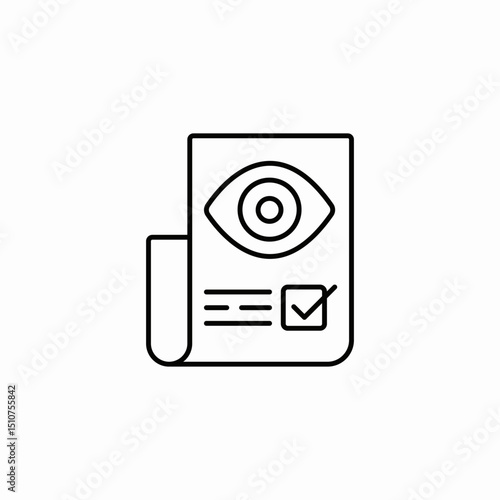 privacy policy icon sign vector