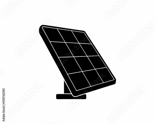 creative details solar panel icon vector illustration	