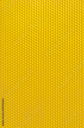 Honeycomb wax plate base of honeycomb