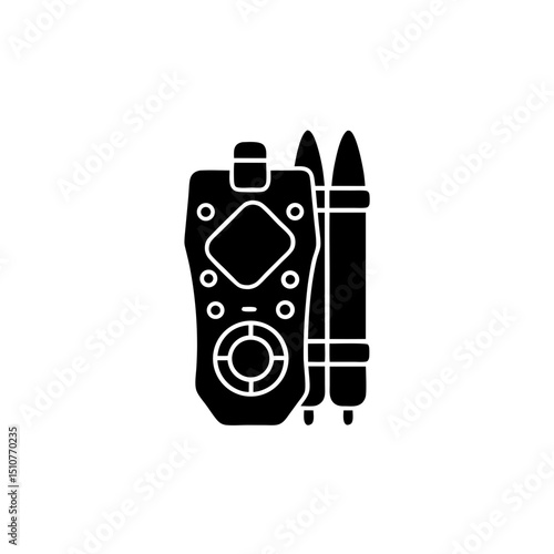 creative details multimeter icon vector illustration	