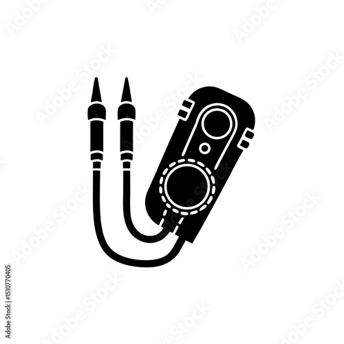 creative details multimeter icon vector illustration	