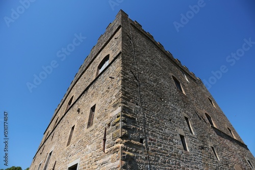 The Castle of the Counts Guidi of Poppi, Arezzo, Italy.