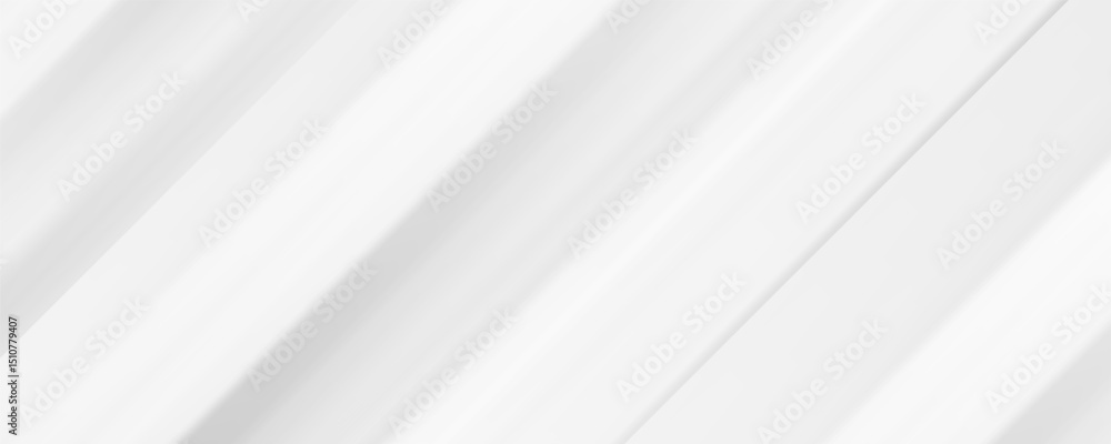 Obraz premium Abstract white background. Minimal geometric white light background