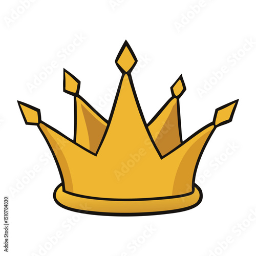 A golden crown shines with regal brilliance, while a woven thorn crown symbolizes sacrifice and pain—two contrasting emblems of power and humility intertwined.
