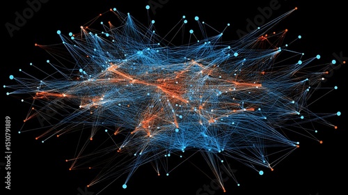 Abstract network illustration
