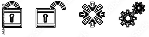 lock and gears element pack