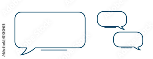 talk, chat, vector, icon, message, sign, set, design, dialog