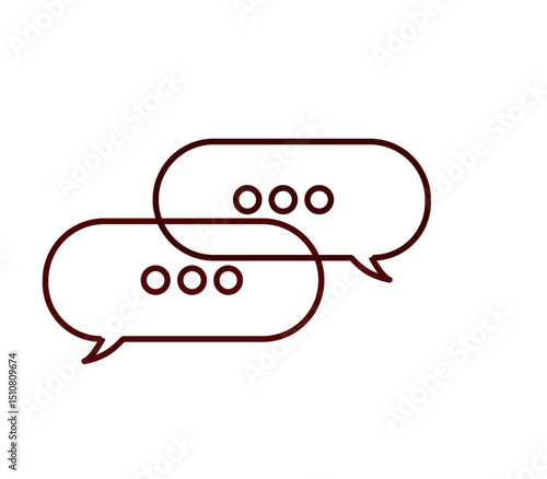 talk, chat, vector, icon, message, sign, set, design, dialog