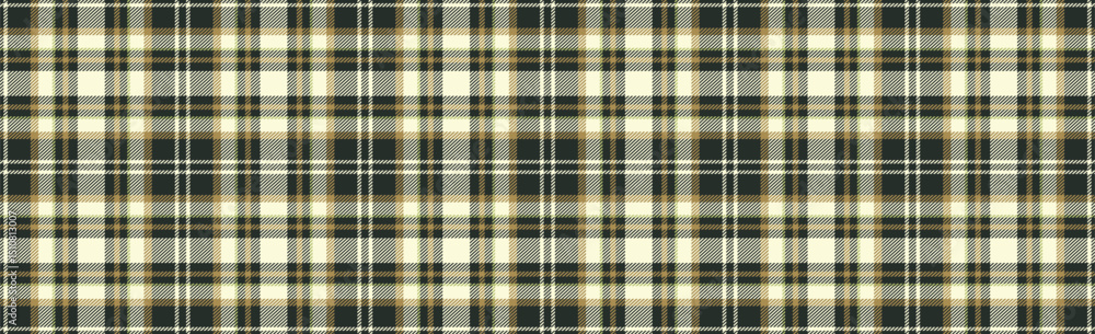 Fototapeta premium Seamless plaid tartan scotland texture with squares - Vector illustration