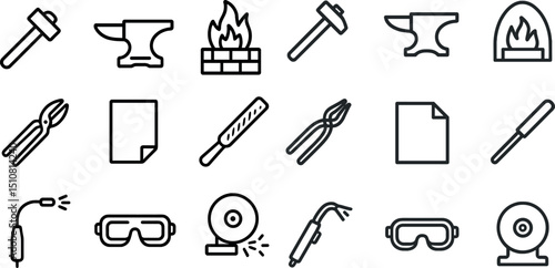 Blacksmithing and metalworking tools for craftsmanship and safety