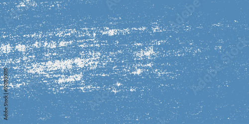 Blue beige grange bg with abstract brush pattern. Seamless watercolor strokes for fashion fabric or artistic denim design.