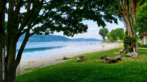 Uferpromenade in Sipplingen mit Blick auf Bodman