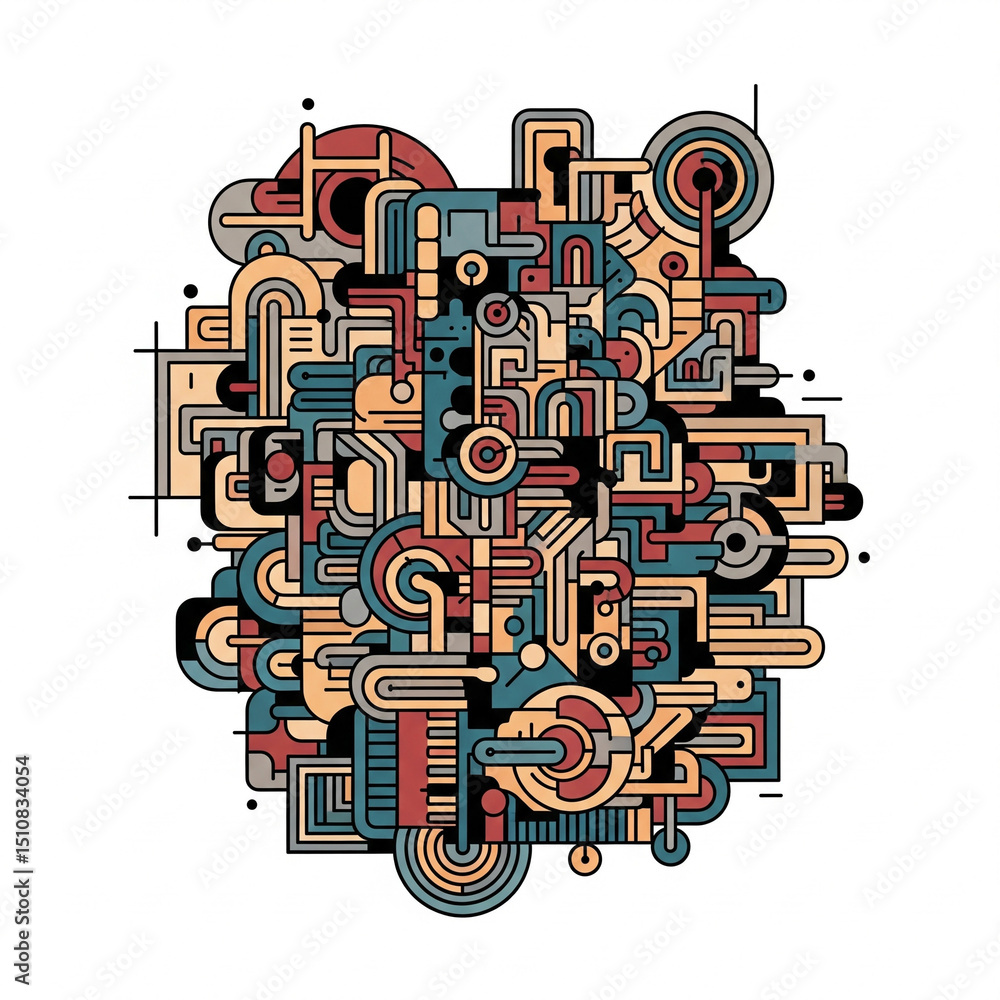 Obraz premium abstract vector illustration