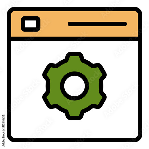 Website icon set. Containing web design, internet, content, SEO, hosting, server, homepage and e-commerce icon. Solid icon collection. Vector Website Interface thin line icons. See Less
