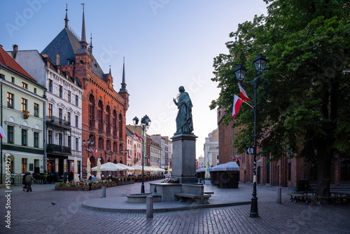 Old Town Square in Toruń, Poland.