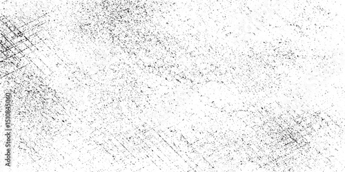 Abstract overla  soft Grunge black on white background Overlay soft grunge texture types of grain style.
