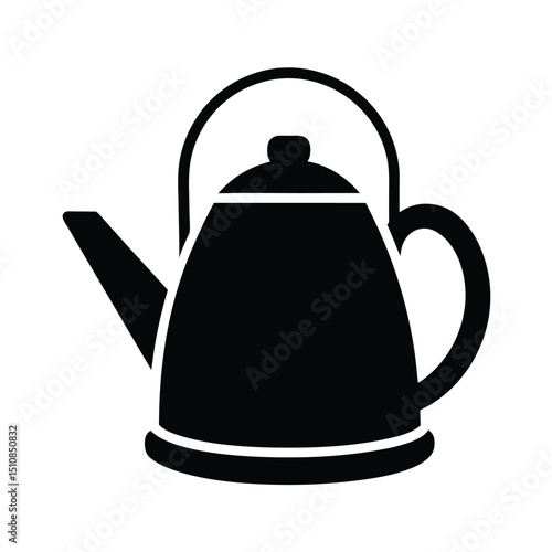 Kettle Bell Icon Vector Flat and Clean Look Isolated.eps