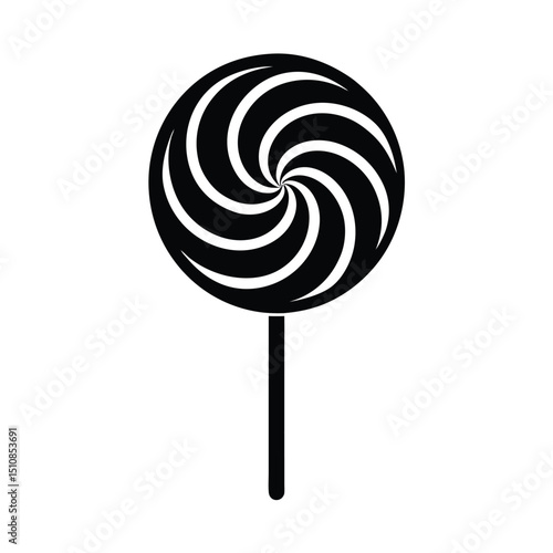 Lollipop Icon Vector Flat and Clean Look Isolate.eps
