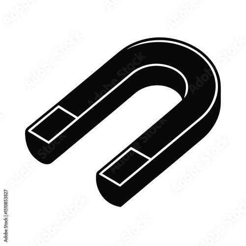 Magnet Icon Vector Flat And Clean Look
