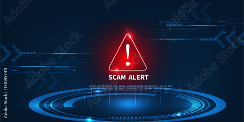 alert scam fraud protection form danger	
