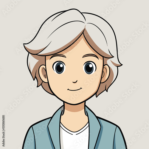 Artistic Portrait: A meticulously crafted illustration of a person, featuring soft lines, subtle colors, and expressive features, capturing the essence of individuality and creativity.