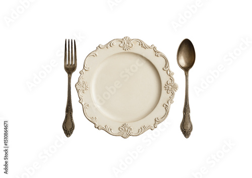 plate and spoon