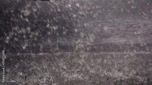 High-Speed Water Droplets: Abstract Liquid Motion